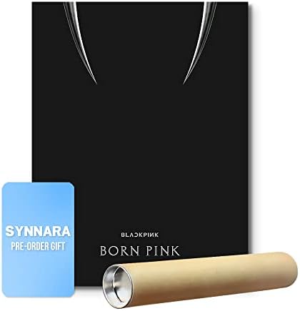 [מתנת Synnara] Bornpink אלבום שני [יליד ורוד] סט קופסאות [שחור ור.] + פוסטר מגולגל מראש של הזמנה מראש